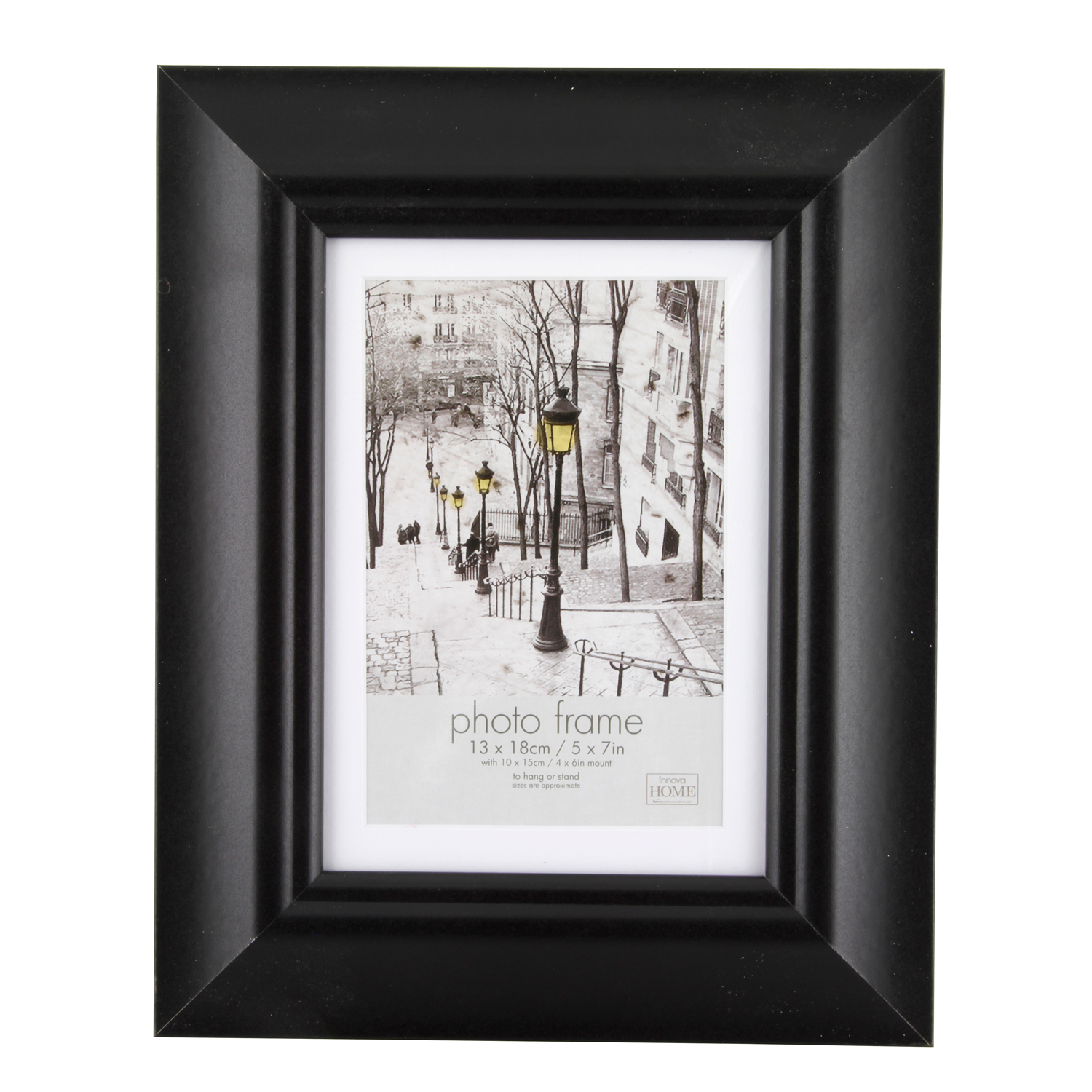 Simply Black Photo Frame 4x6" Home Store + More